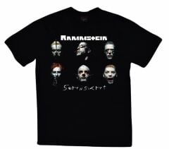 Rammstein Baskılı T-shirt