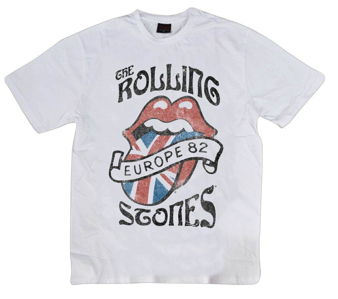 The Rolling Stones Baskılı T-shirt