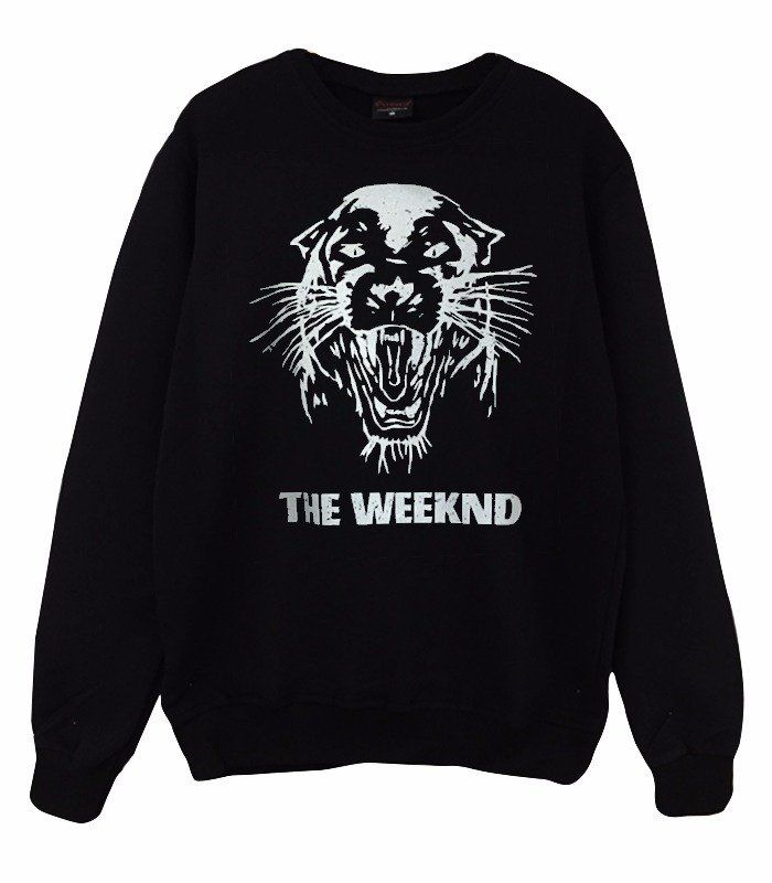 THE WEEKND STARBOY Baskılı Sweatshirt
