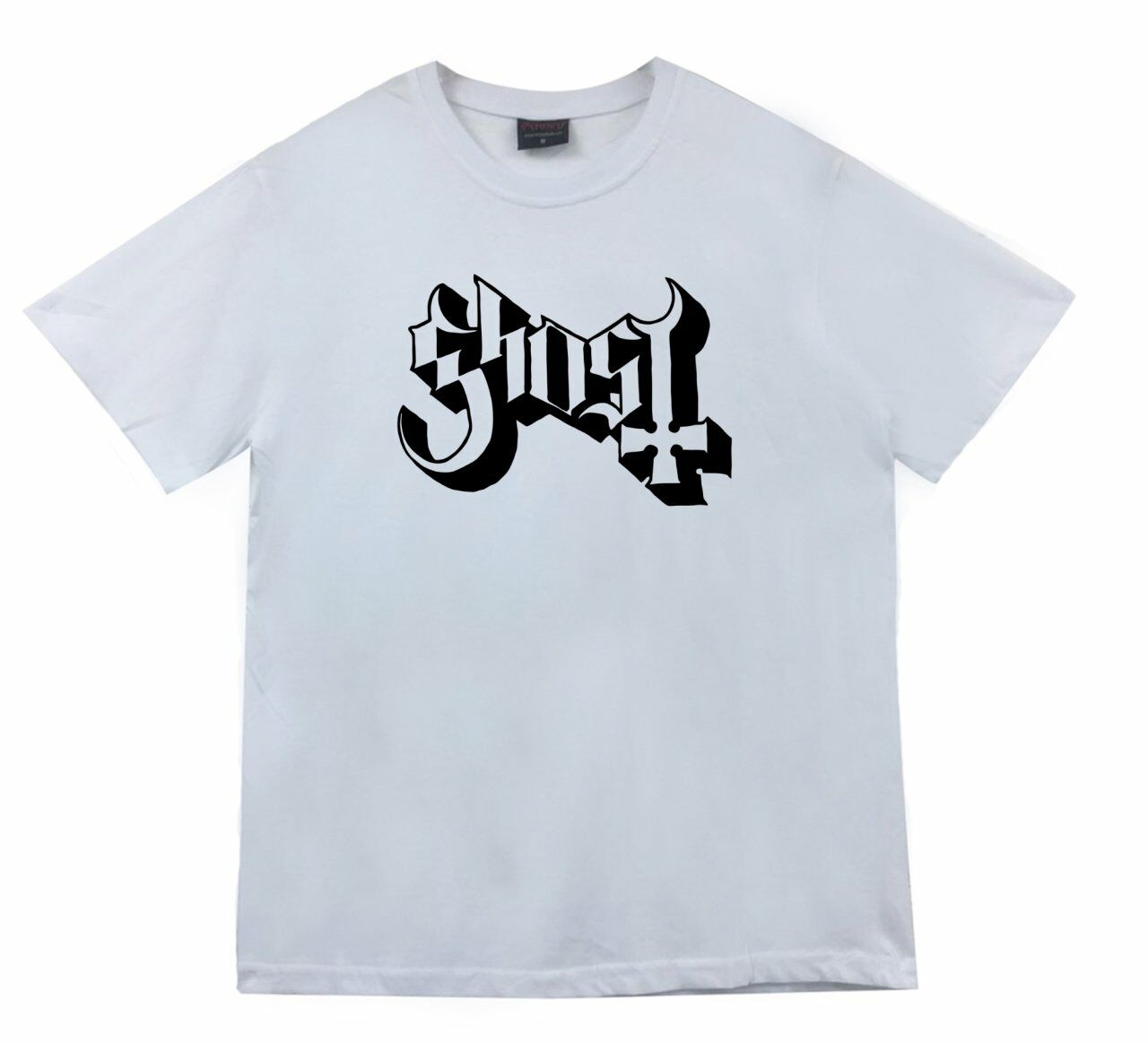 Ghost Baskılı T-shirt