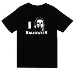 Halloween Baskılı T-shirt