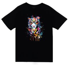 Kaplan Baskılı T-shirt