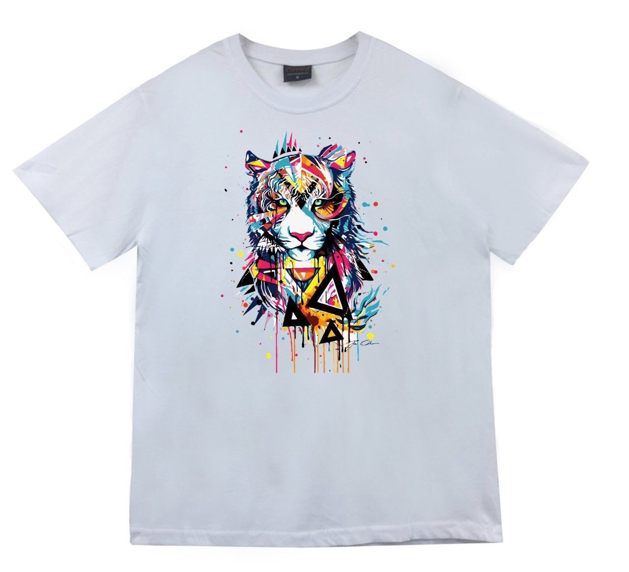 Kaplan Baskılı T-shirt