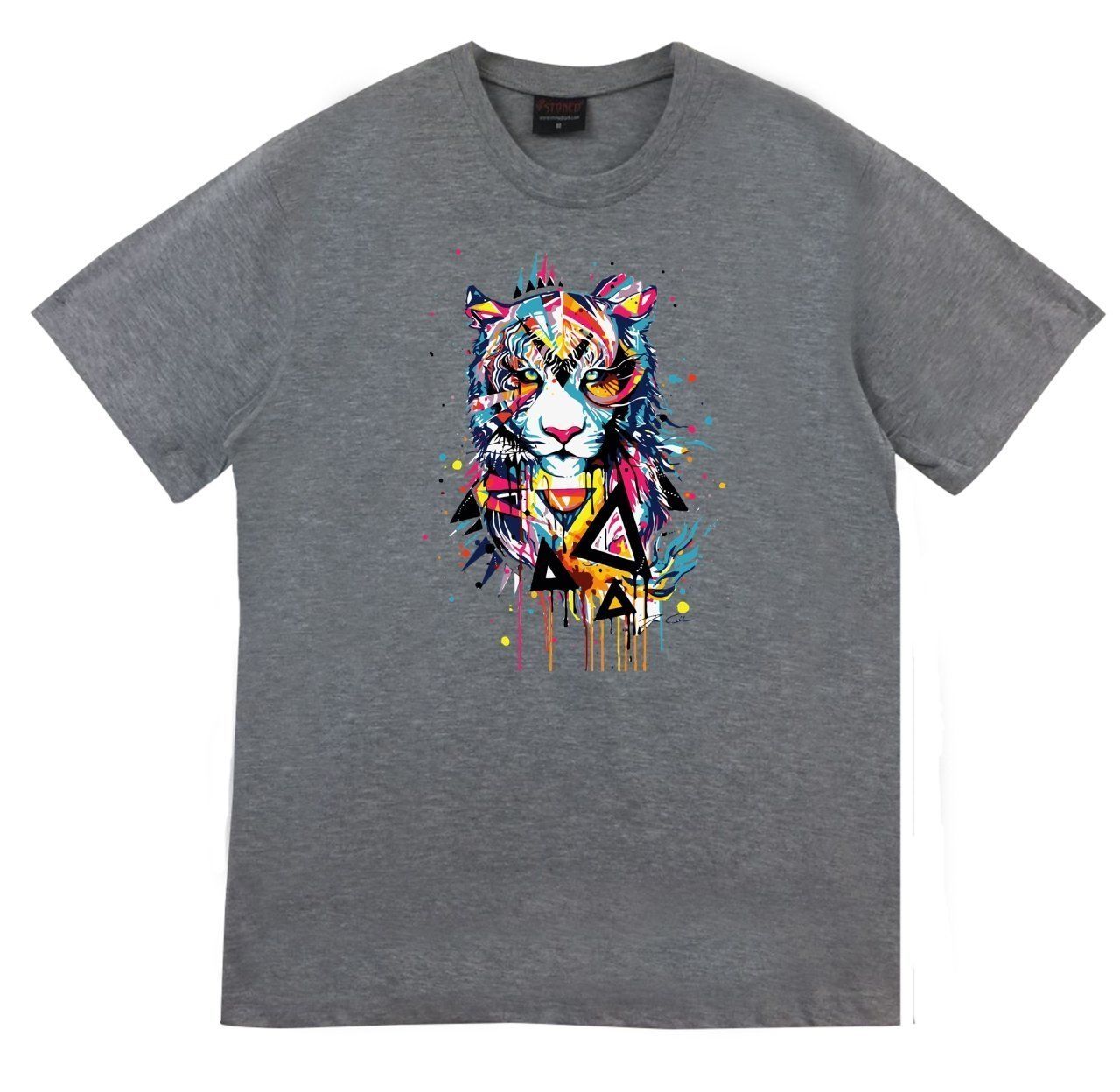 Kaplan Baskılı T-shirt