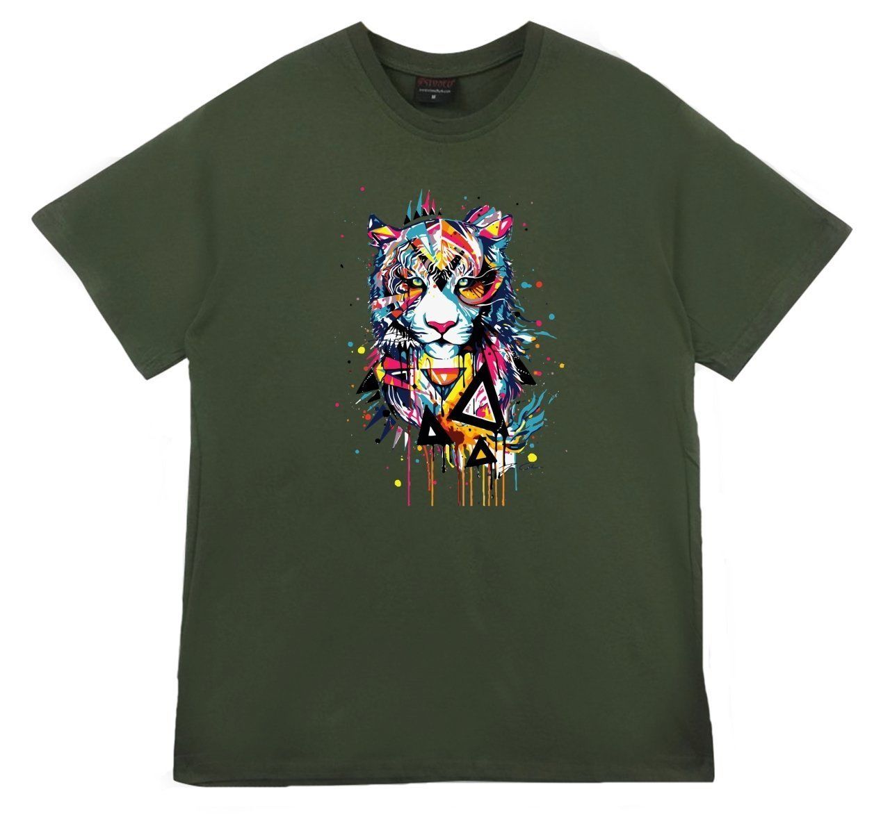 Kaplan Baskılı T-shirt