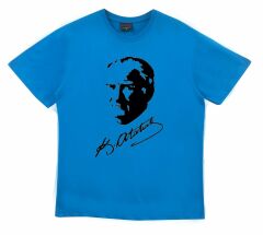 Gazi Mustafa Kemal Atatürk Baskılı T-shirt