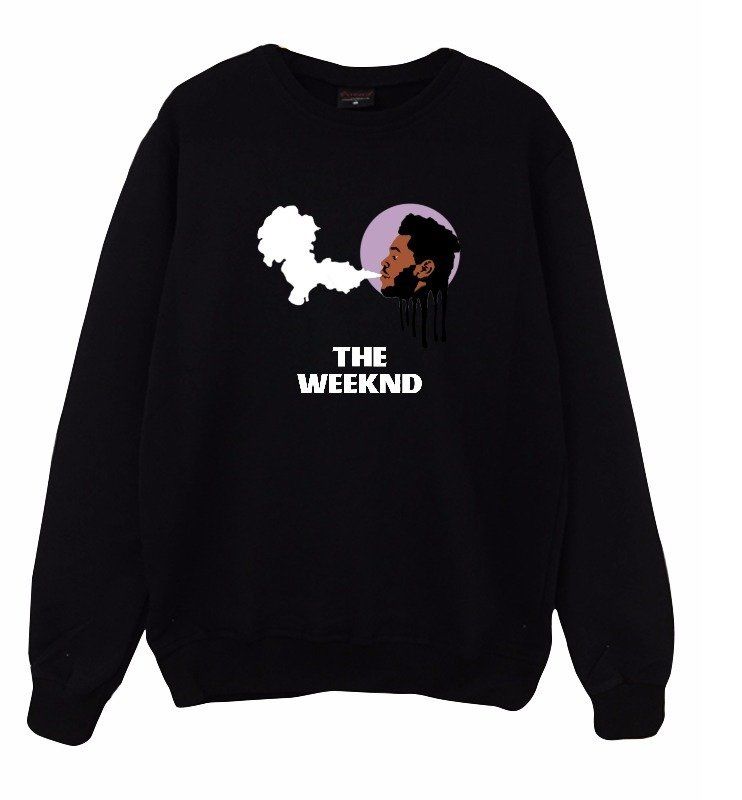 THE WEEKND STARBOY Baskılı Sweatshirt