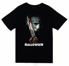 Halloween Baskılı T-shirt