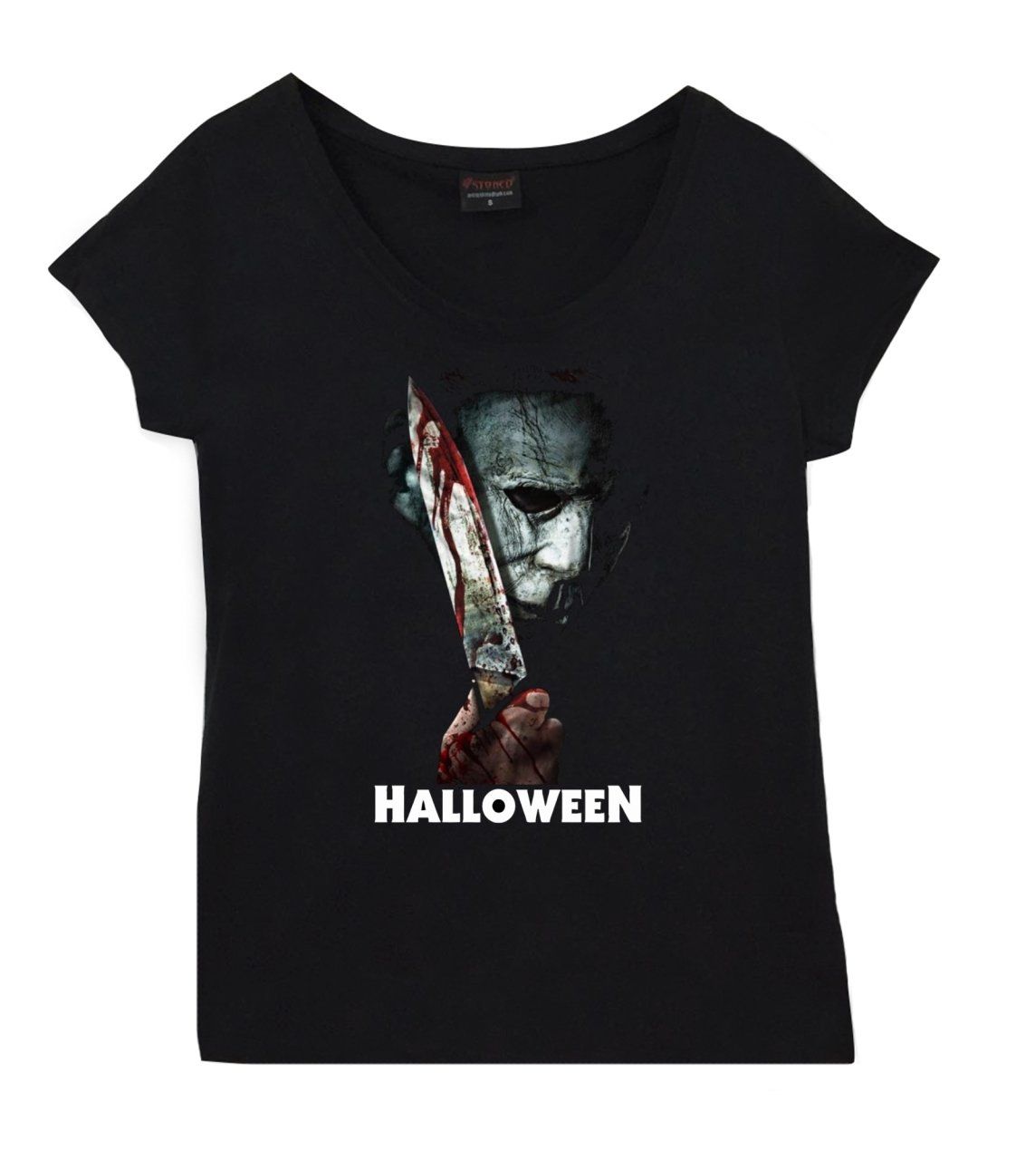 Halloween Baskılı Body