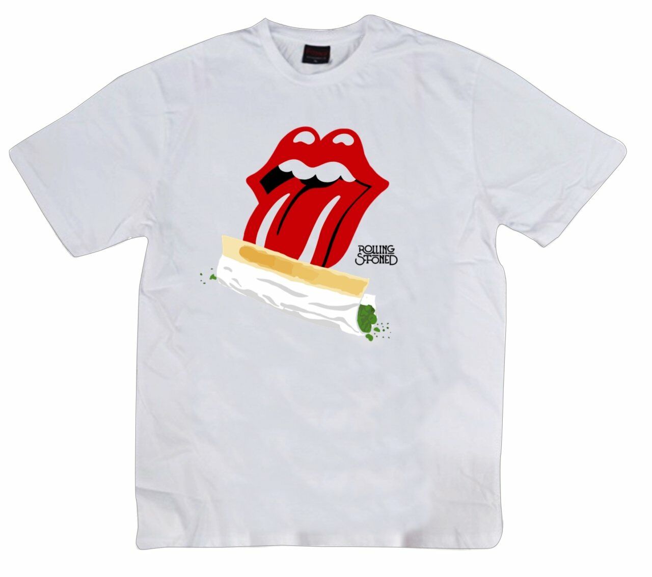 The Rolling Stones Baskılı T-shirt