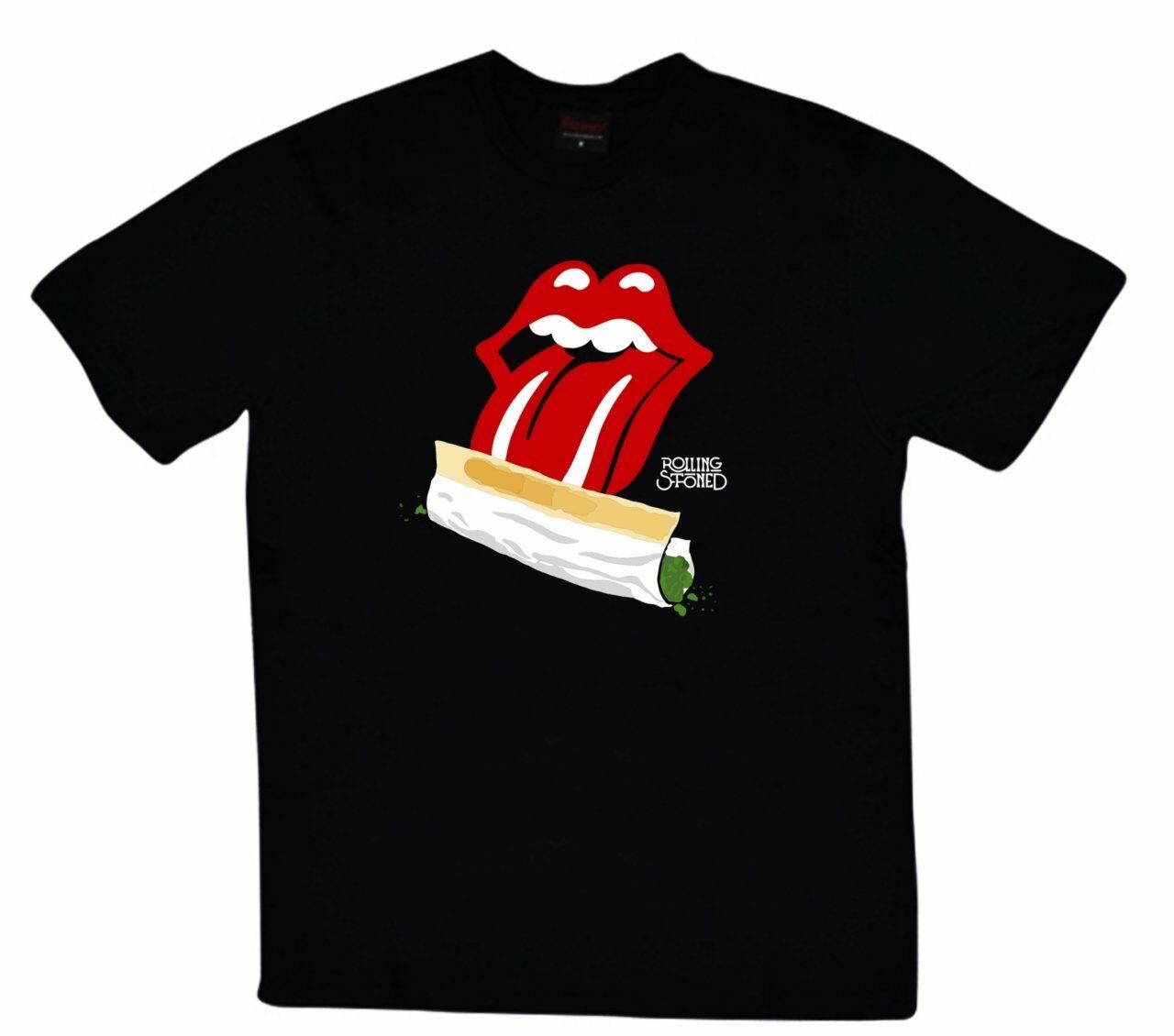 The Rolling Stones Baskılı T-shirt