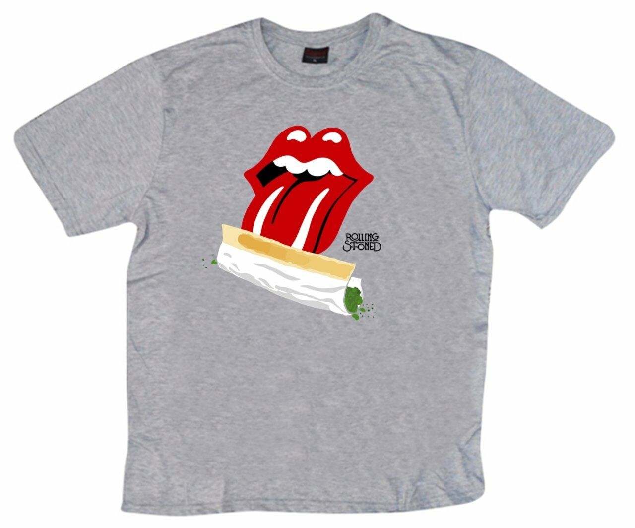 The Rolling Stones Baskılı T-shirt