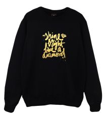 DIAMOND Baskılı Sweatshirt