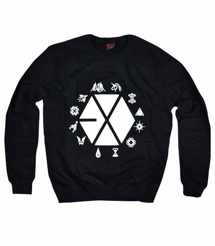 EXO  Baskılı Sweatshirt
