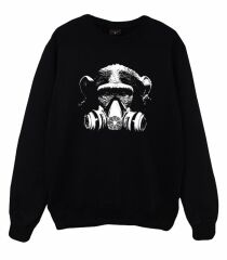 MAYMUN Baskılı Sweatshirt