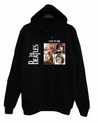 The Beatles Baskılı Sweatshirt