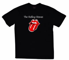 The Rolling Stones Baskılı T-shirt