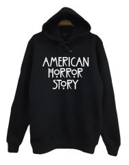 AMERICAN HORROR STORY Baskılı Sweatshirt SİYAH - 5XL