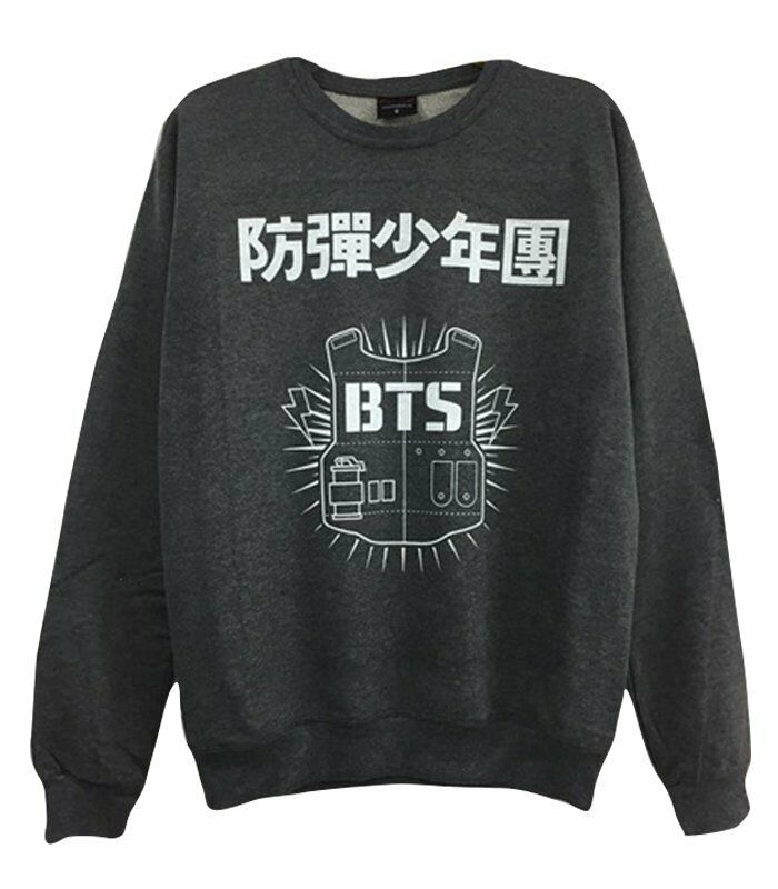 Bts Baskılı Sweatshirt