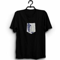 Attack on Titan Baskılı Tişört