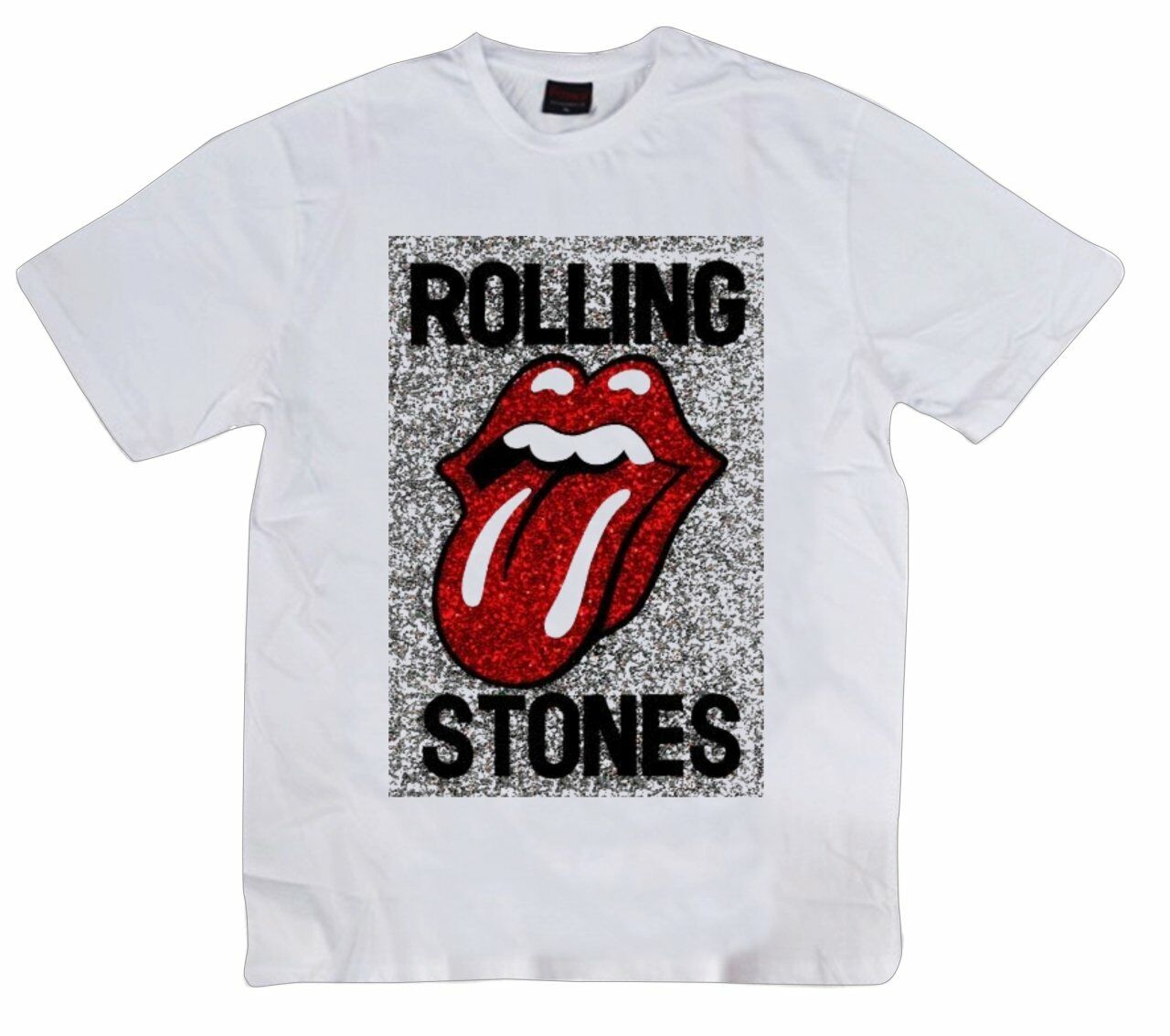 The Rolling Stones Baskılı T-shirt