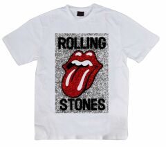 The Rolling Stones Baskılı T-shirt