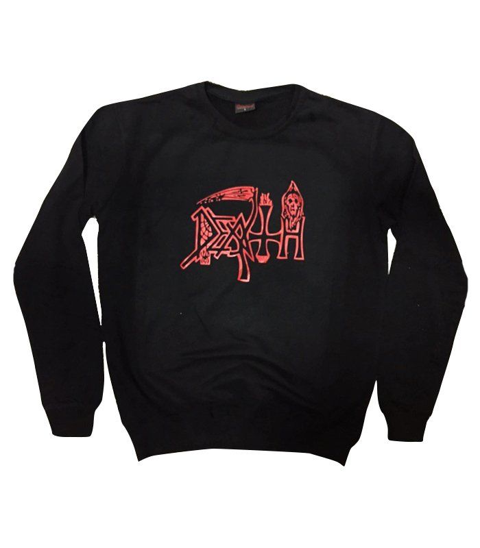 DEATH Baskılı Sweatshirt