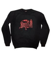 DEATH Baskılı Sweatshirt