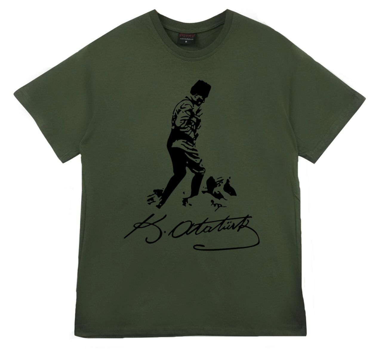 Gazi Mustafa Kemal Atatürk Baskılı T-shirt