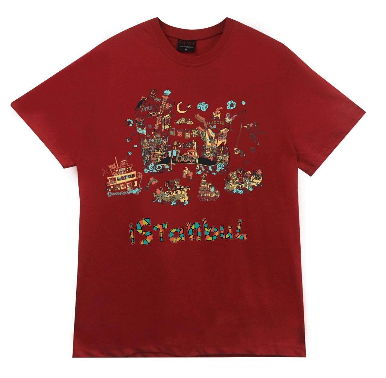 İstanbul Baskılı T-shirt