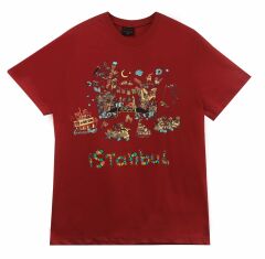 İstanbul Baskılı T-shirt