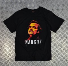 NARCOS PABLO ESCOBAR Baskılı T-shirt SİYAH - S