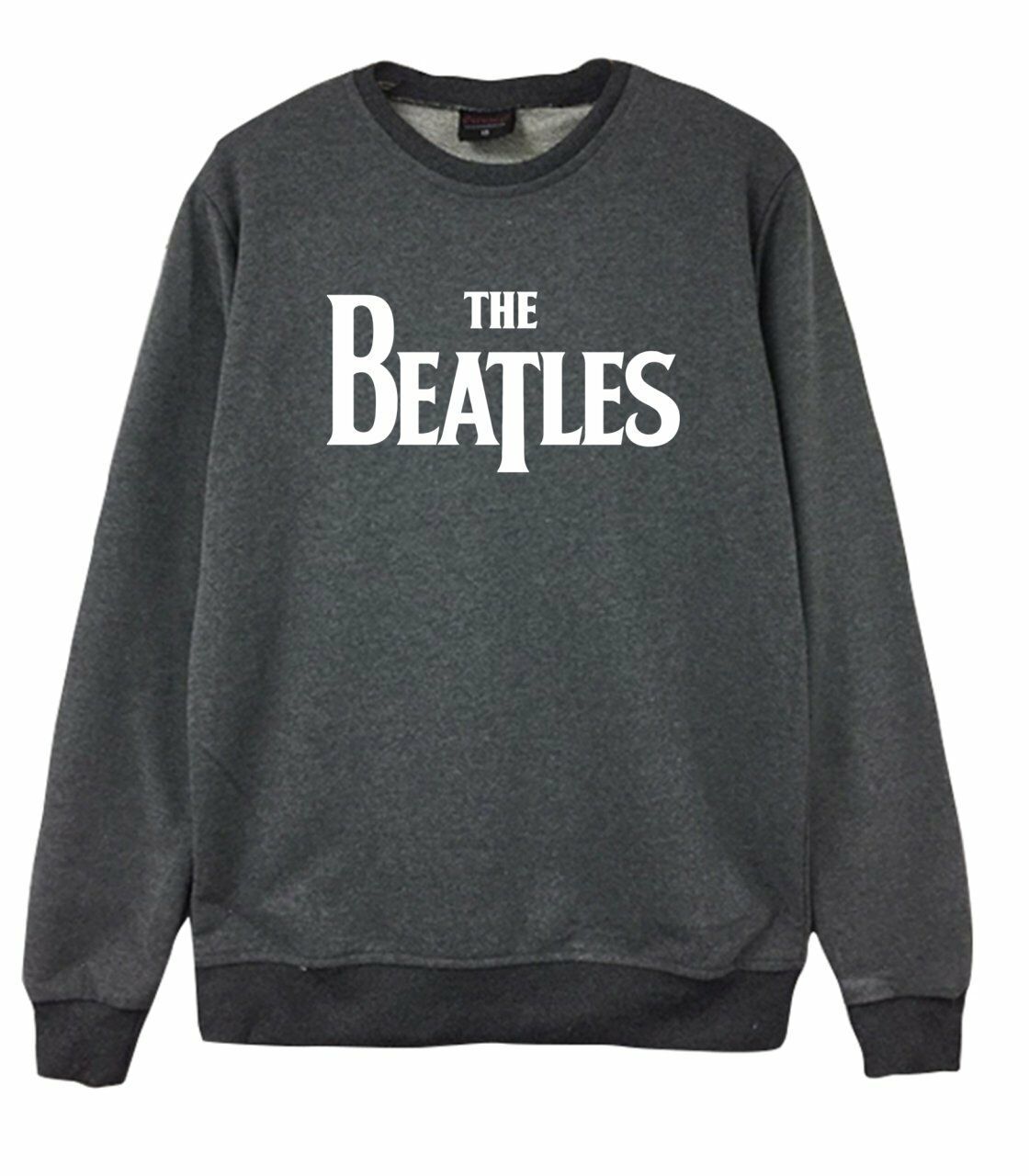 The Beatles Baskılı Sweatshirt