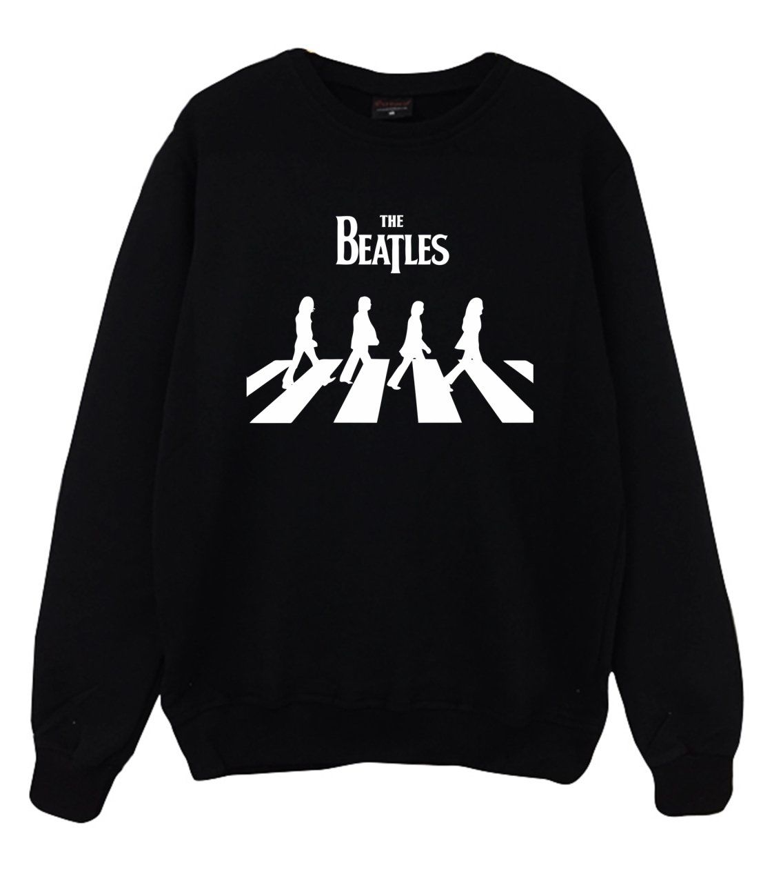 The Beatles Baskılı Sweatshirt
