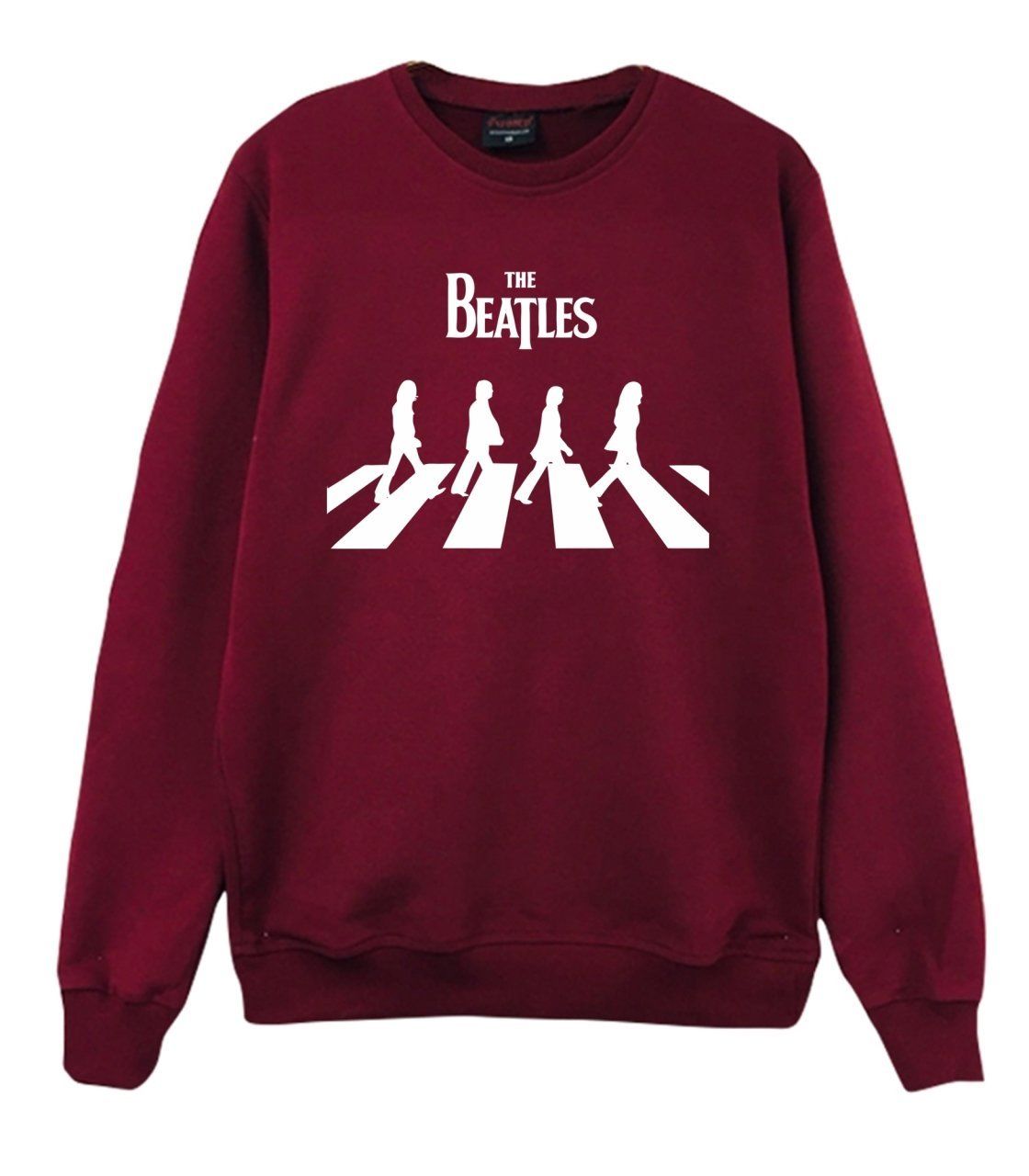 The Beatles Baskılı Sweatshirt
