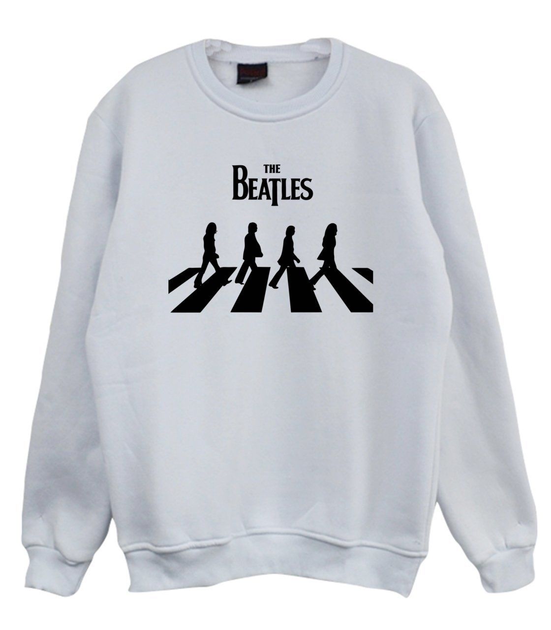The Beatles Baskılı Sweatshirt
