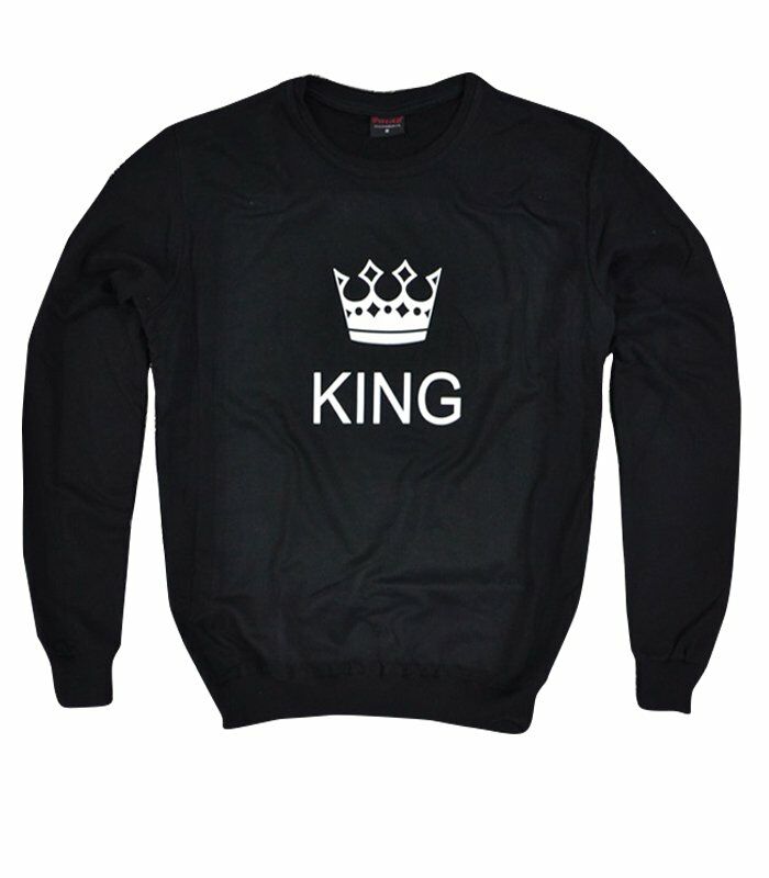 KING  Baskılı Sweatshirt