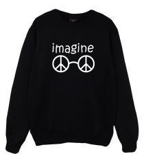 The Beatles Baskılı Sweatshirt