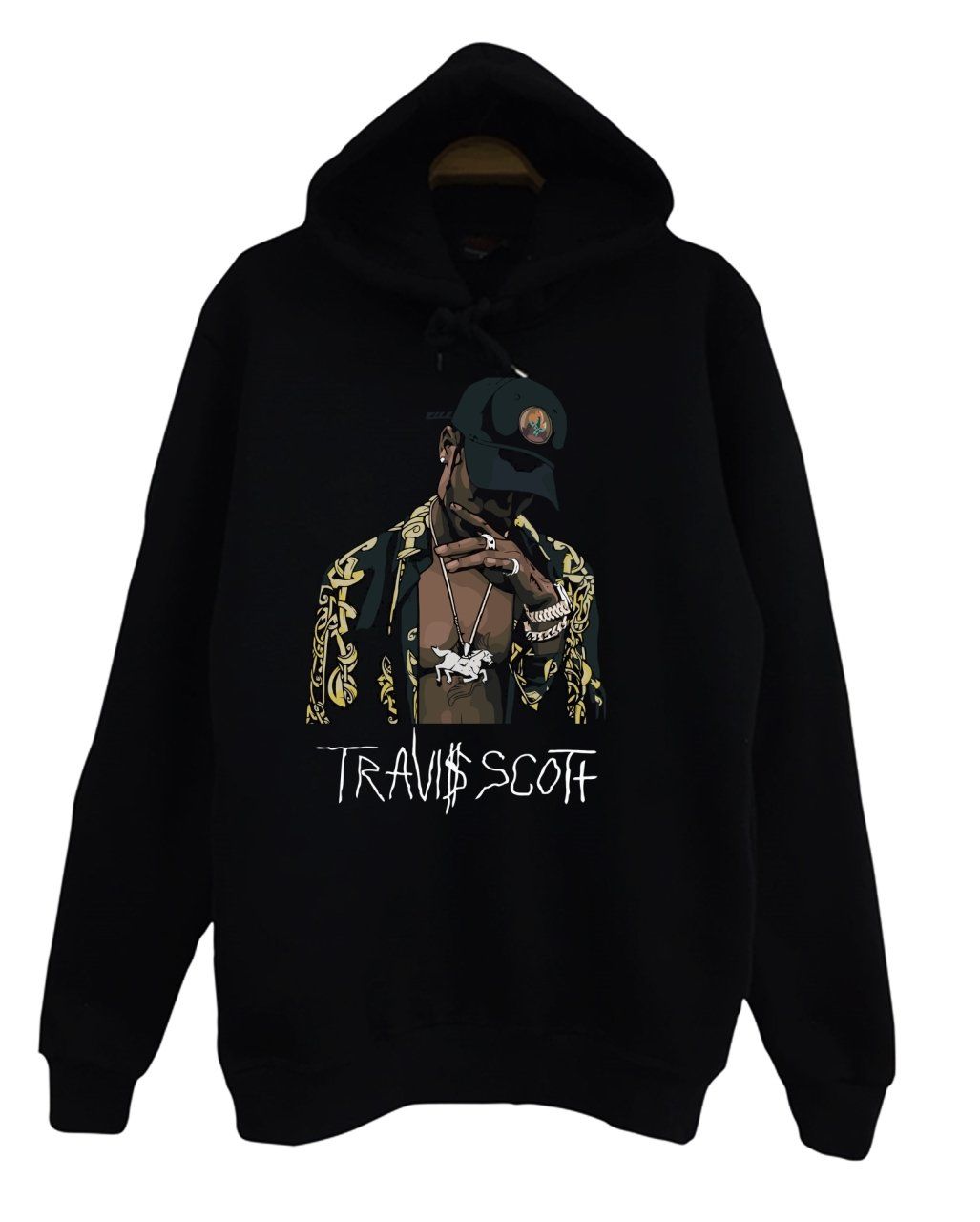 Travis Scott Astroworld Baskılı Çocuk Sweatshirt