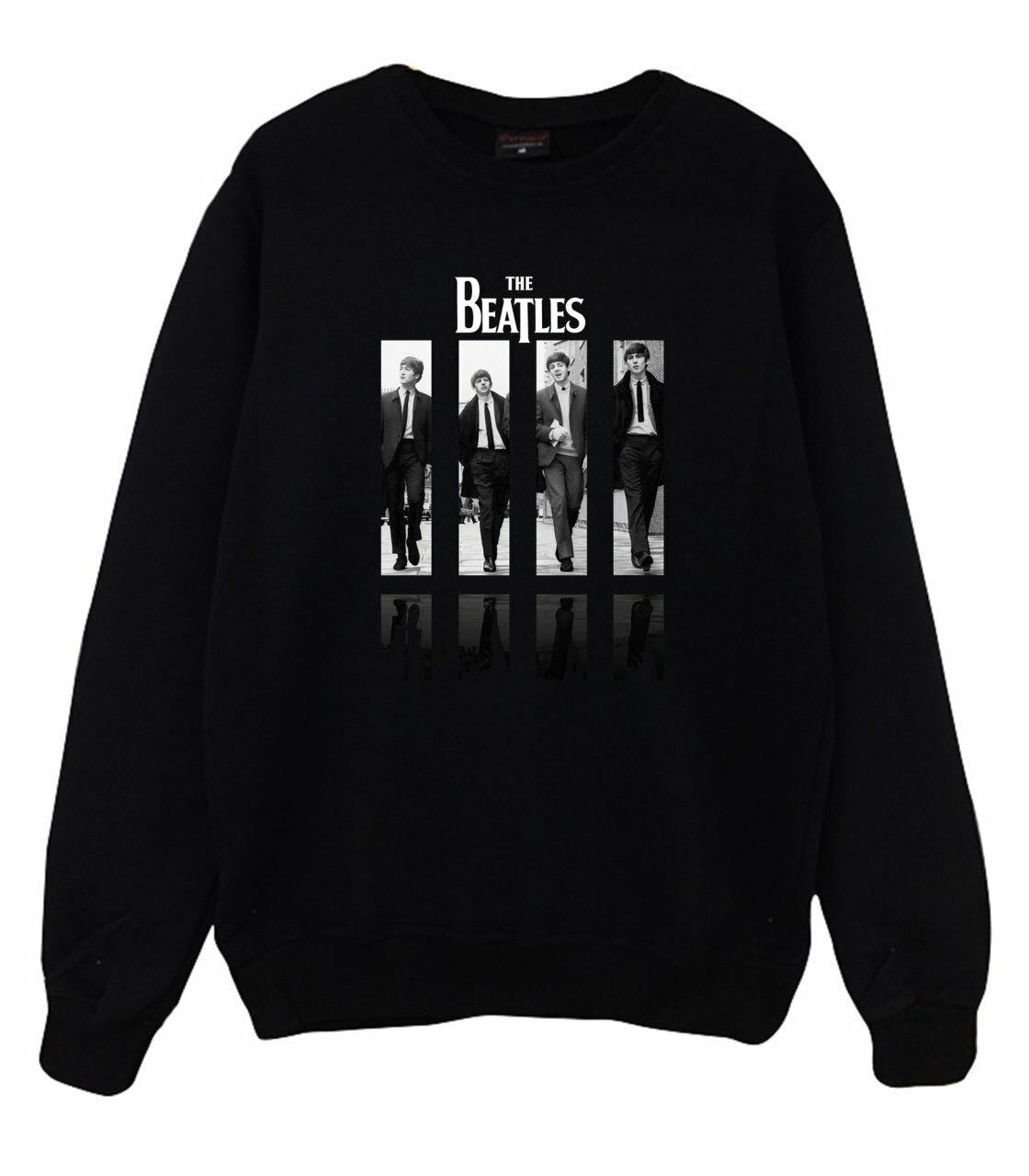 The Beatles Baskılı Sweatshirt