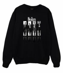The Beatles Baskılı Sweatshirt