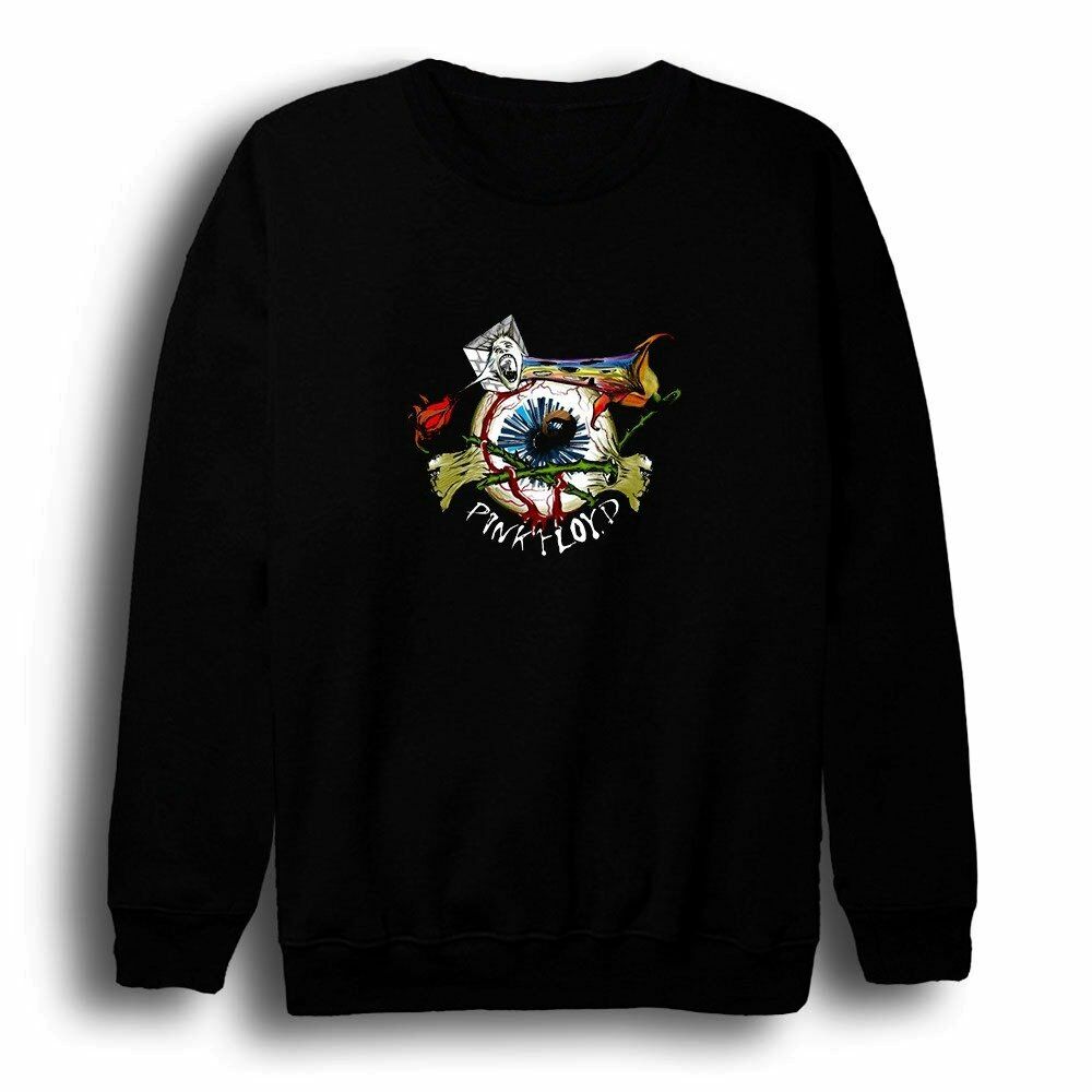 Pink Floyd Baskılı Sweatshirt
