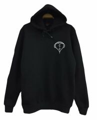 Kulaklık Kalp Ritim Müzik Baskılı Kapüşonlu Sweatshirt