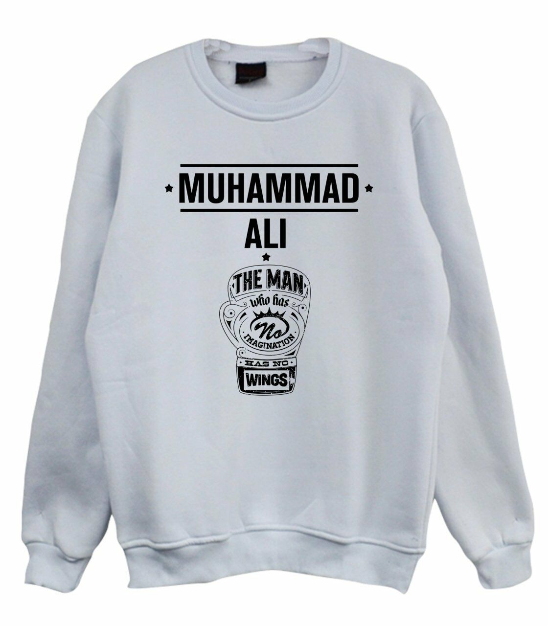 MUHAMMED ALİ Baskılı Sweatshirt