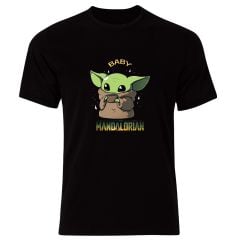 Baby Yoda Baskılı Tshirt