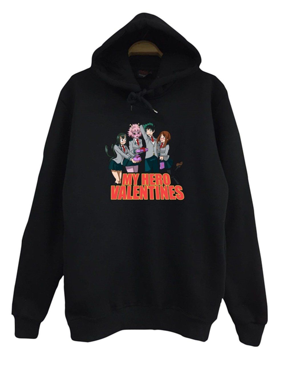 My Hero Valentines Baskılı Sweatshirt