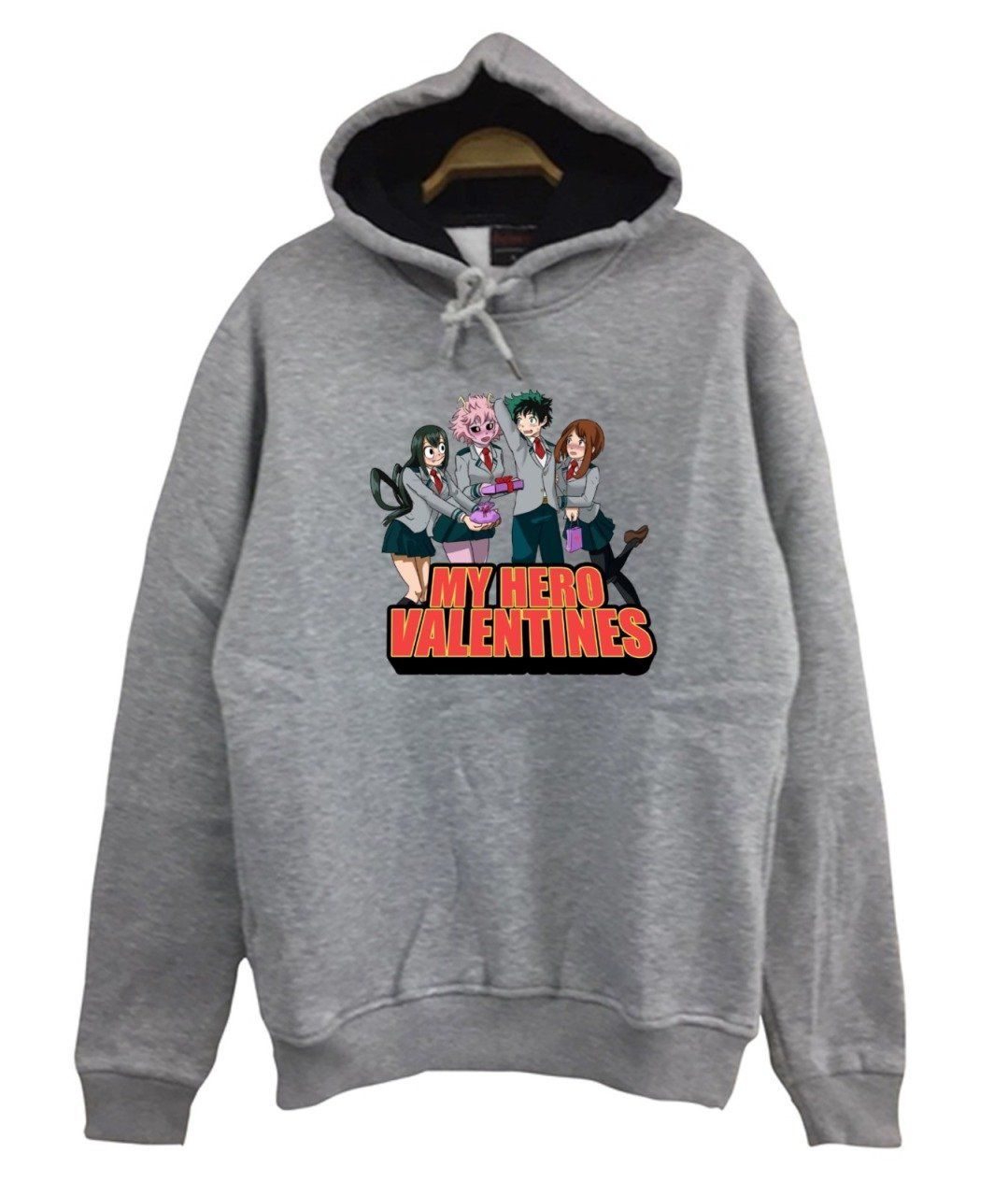 My Hero Valentines Baskılı Sweatshirt