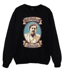 PABLO ESCOBAR Baskılı Sweatshirt