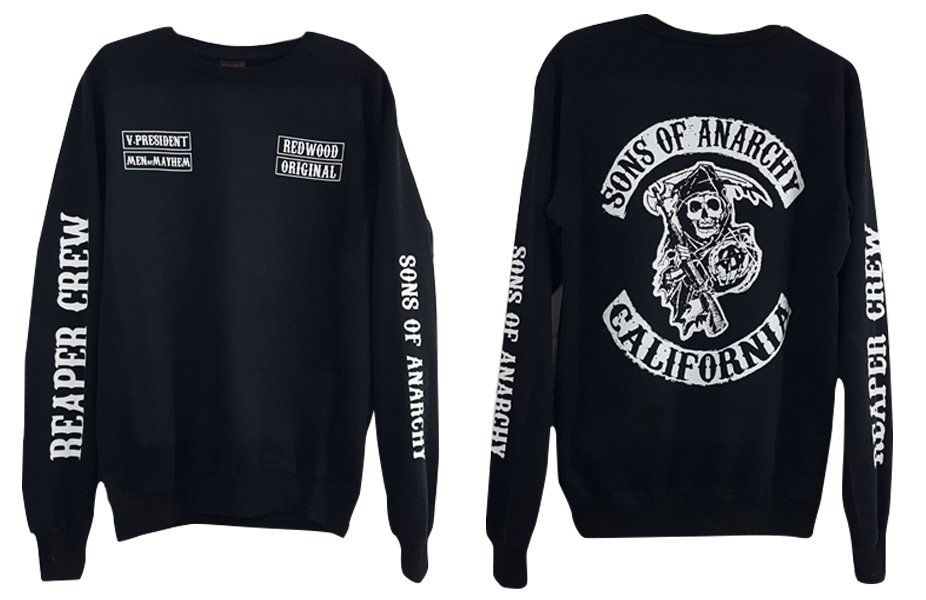SONS OF ANARCHY Baskılı Sweatshirt