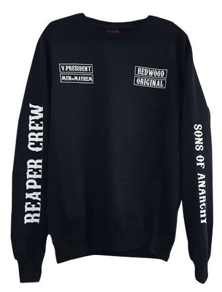 SONS OF ANARCHY Baskılı Sweatshirt
